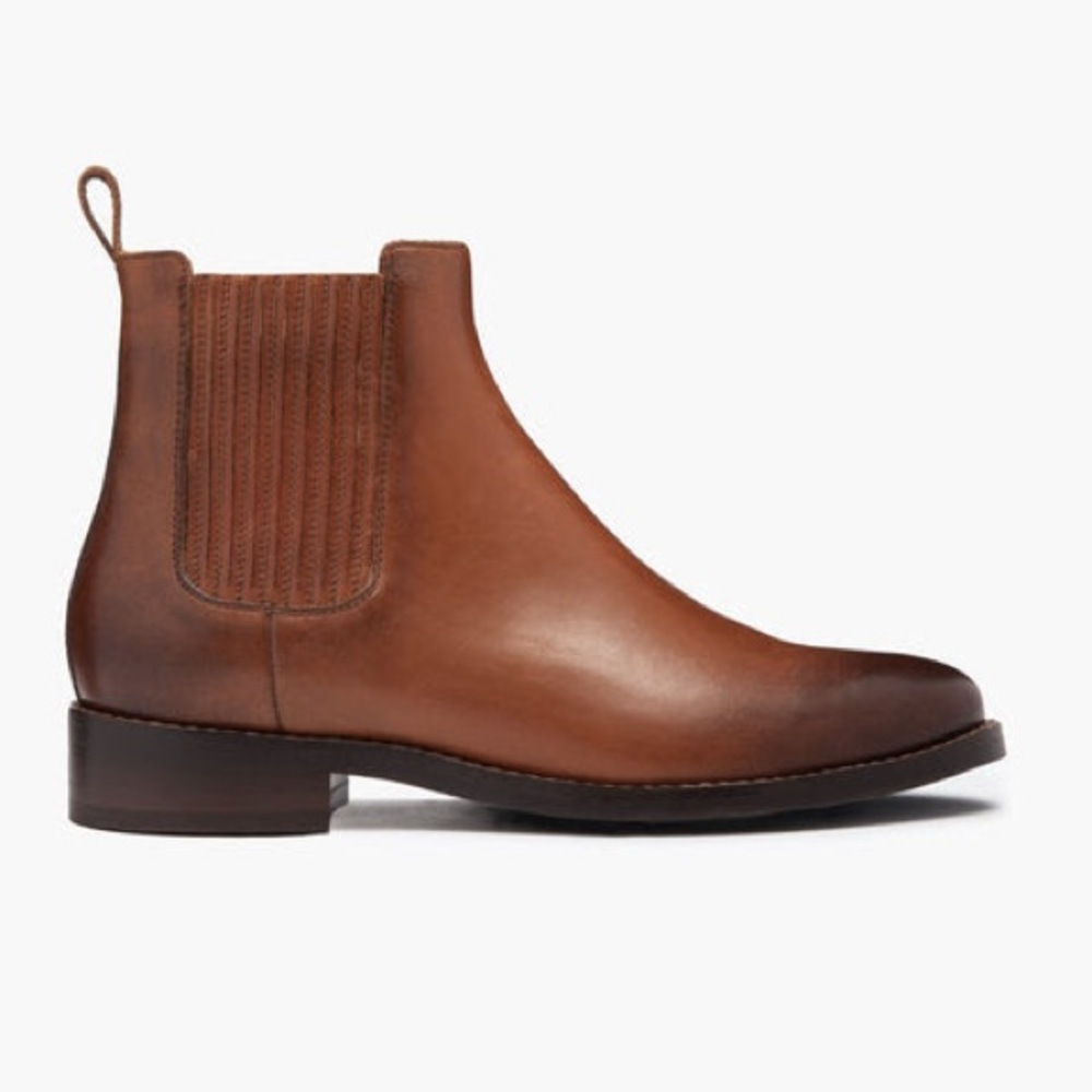 Thursday Boot Co Dreamer Brown Flat Chelsea Boot